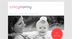 Desktop Screenshot of cincynanny.com